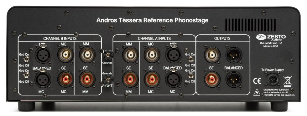 Zesto audio phono reference